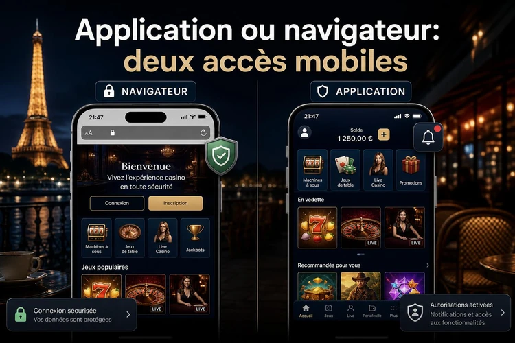 Application ou navigateur: deux façons d’accéder au mobile