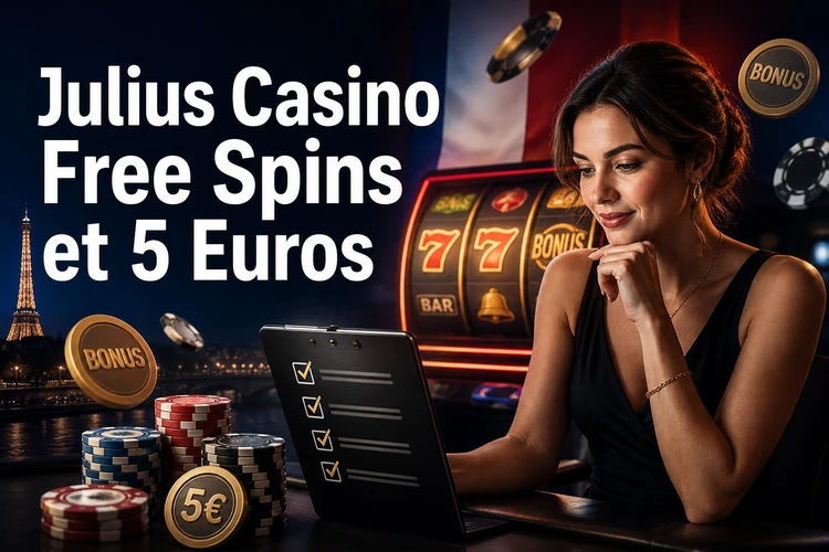 Julius Casino Free Spins et 5 Euros: bonus, codes et conditions