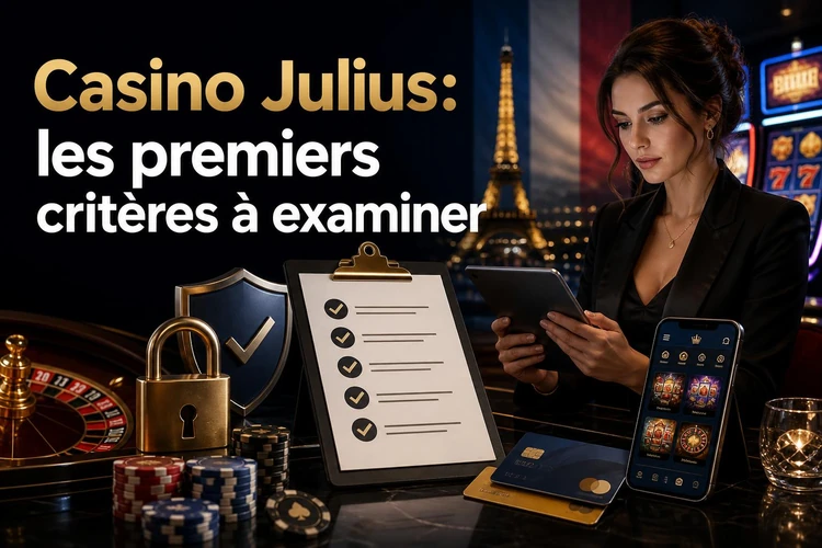 Casino Julius: les premiers critères à examiner